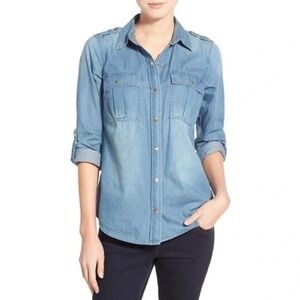 Michaels Kors Denim Shirt (XL)